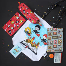Load image into Gallery viewer, Official Harry Potter Hogwarts Themed Personalised Stationery Gift Hamper
