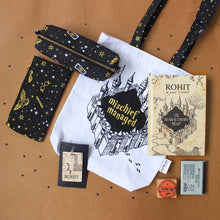 Load image into Gallery viewer, Official Harry Potter Marauders Themed Personalised Stationery Gift Hamper