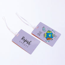 Load image into Gallery viewer, Let's Get Lost Personalised Bag/Baggage Tag Luggage Tag - Set of 2