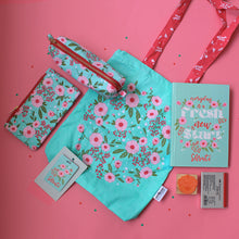 Load image into Gallery viewer, Spring-Flowers Themed Personalised Stationery Gift Hamper