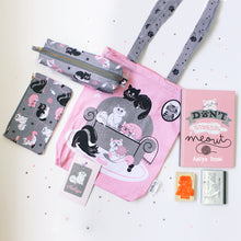 Load image into Gallery viewer, Cosy Cats Themed Personalised Stationery Gift Hamper