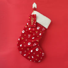 Load image into Gallery viewer, Christmas Stocking - Santa (Can be Personalised)