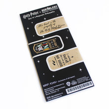 Load image into Gallery viewer, Official Harry Potter Quotes Themed Magnetic Bookmarks - Set of 3