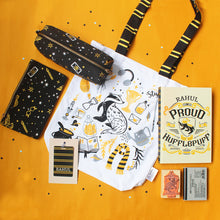 Load image into Gallery viewer, Official Harry Potter Hufflepuff Themed Personalised Stationery Gift Hamper