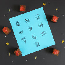 Load image into Gallery viewer, Harry Potter Chibi Mini Rubber Stamps