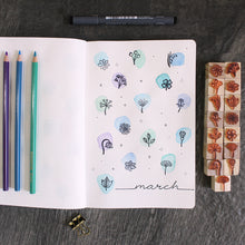 Load image into Gallery viewer, Tiny Floral Stamps