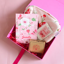 Load image into Gallery viewer, Wildflower Garden Themed Personalised Stationery Gift Hamper