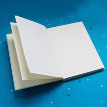 Load image into Gallery viewer, Save The Seas Themed A5 Hardbound Notebook Ruled Pages (Can be Personalised)