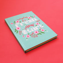 Load image into Gallery viewer, Spring-Flower Themed A5 Hardbound Notebook Ruled Pages (Can Be Personalised)