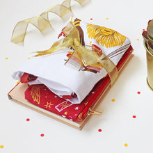 Load image into Gallery viewer, Official Harry Potter Gryffindor House Themed Curated Gift Hamper - Set of Tote Bag, Pouch & Notebook