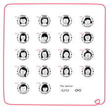 Load image into Gallery viewer, Personalised Single Face Rubber Stamp with Wooden Mount - Boys & Girls (Ready Face Templates)