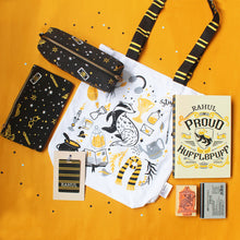 Load image into Gallery viewer, Official Harry Potter Hufflepuff Themed Personalised Stationery Gift Hamper
