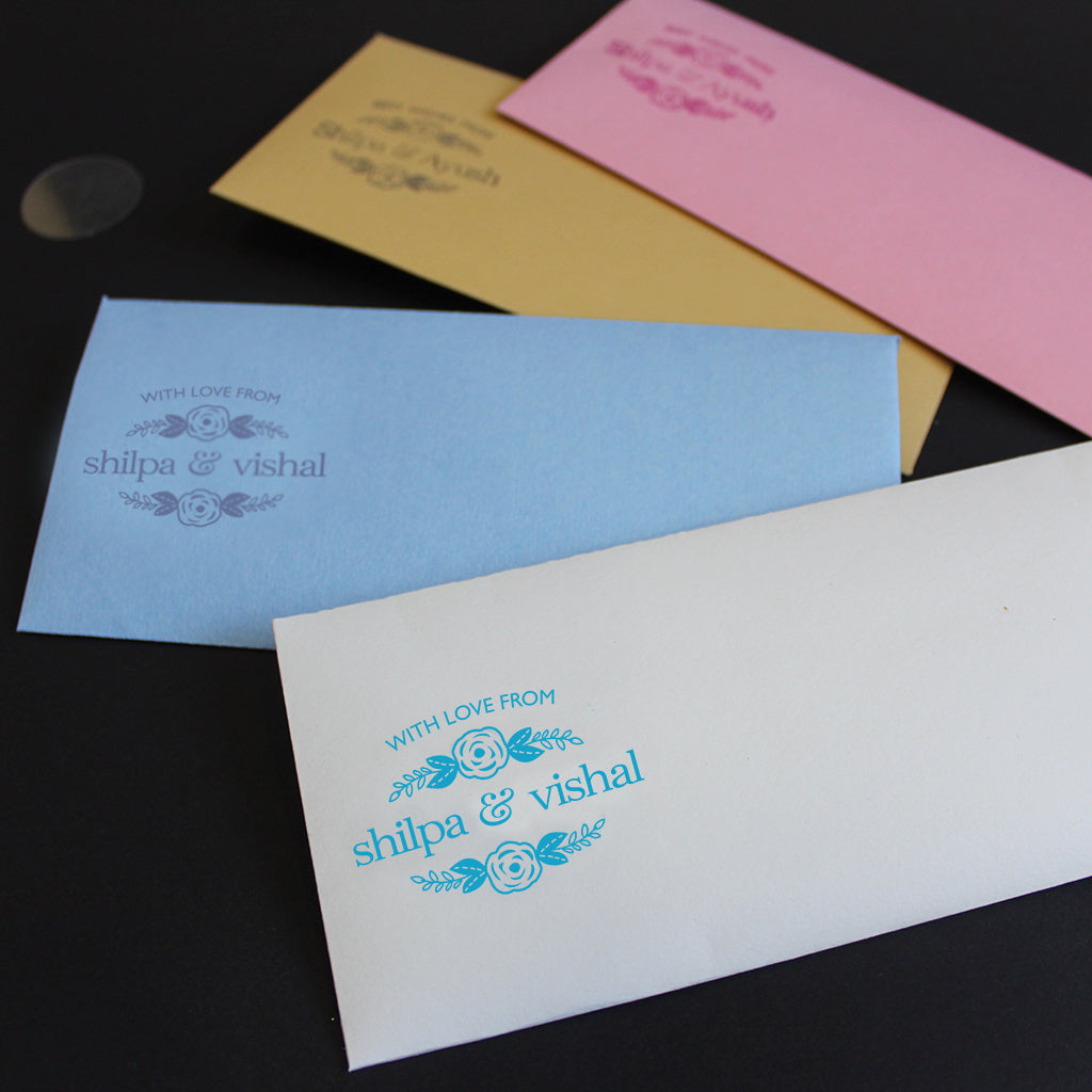 Personalised Wooden Name Stamp - Reflective