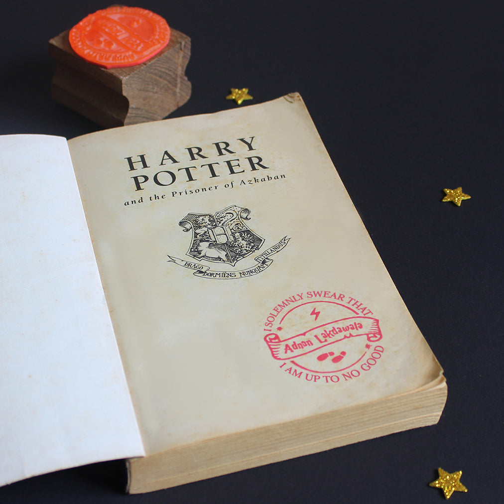 Harry Potter Rubber Stamp Marauders