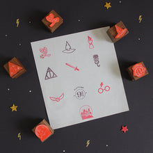 Load image into Gallery viewer, Harry Potter Chibi Mini Rubber Stamps
