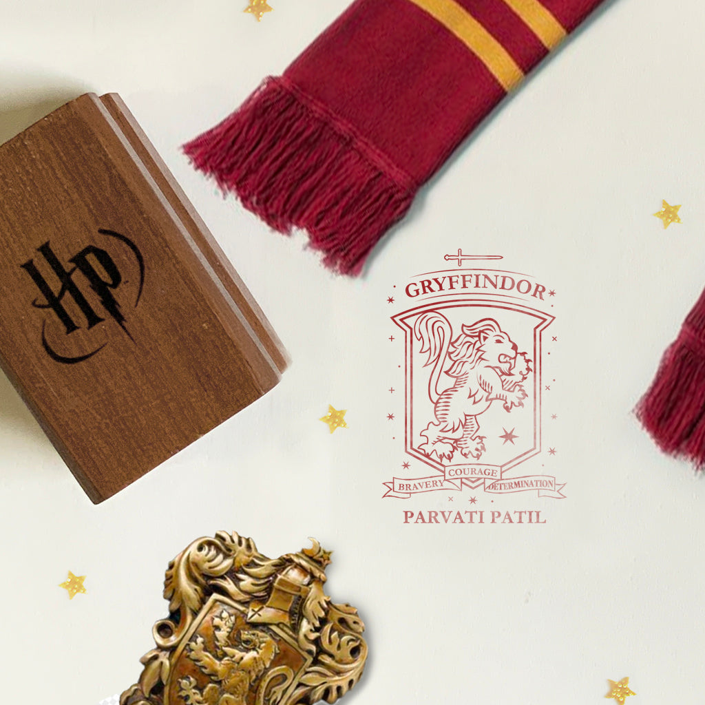 Harry Potter Rubber Stamp Gryffindor