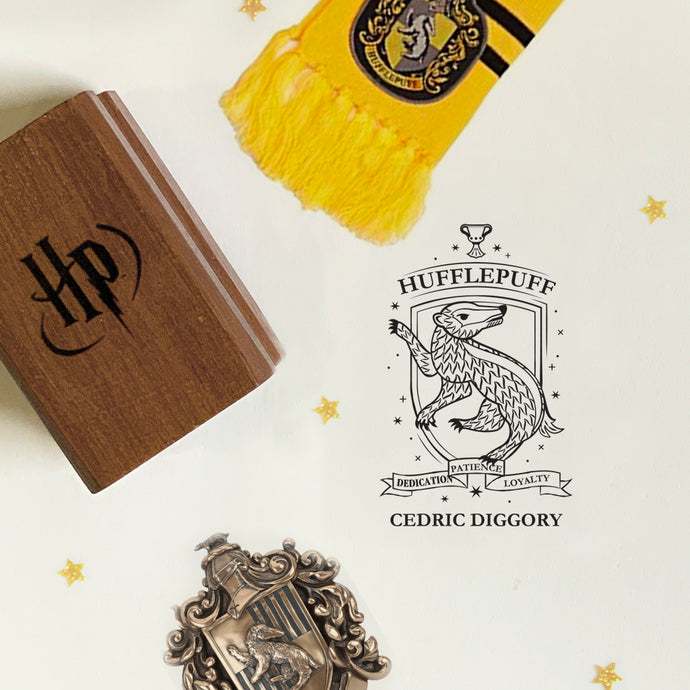 Harry Potter Rubber Stamp Hufflepuff
