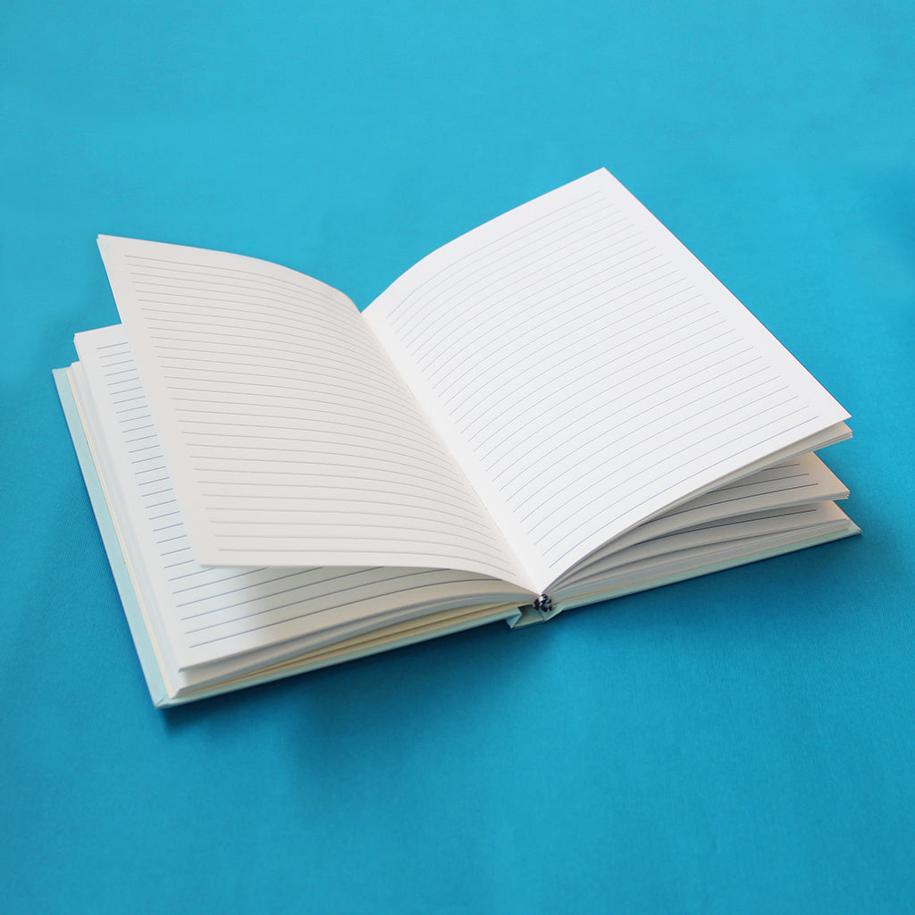 Spring-Flower Themed A5 Hardbound Notebook Ruled Pages (Can Be Persona ...