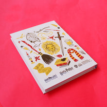 Load image into Gallery viewer, Official Harry Potter Gryffindor House A5 Hardbound Notebook Ruled Pages (Can be Personalised)
