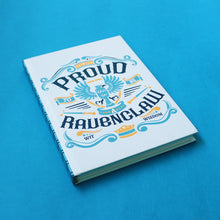 Load image into Gallery viewer, Official Harry Potter Ravenclaw House A5 Hardbound Notebook Ruled Pages (Can be Personalised)
