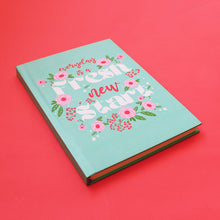 Load image into Gallery viewer, Spring-Flower Themed A5 Hardbound Notebook Ruled Pages (Can Be Personalised)
