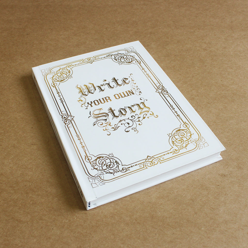 Vintage Themed A5 Hardbound Notebook Ruled Pages (Can Be Personalised)