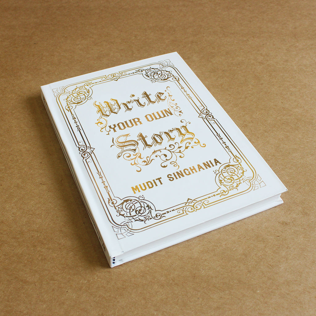 Vintage Themed A5 Hardbound Notebook Ruled Pages (Can Be Personalised ...